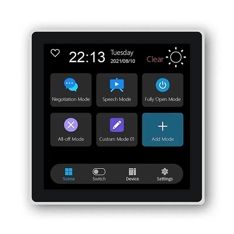 2022 New Tuya And Scene Panel Zigbee Smart Home To Lights With Tuya/life App Remote Control Switch