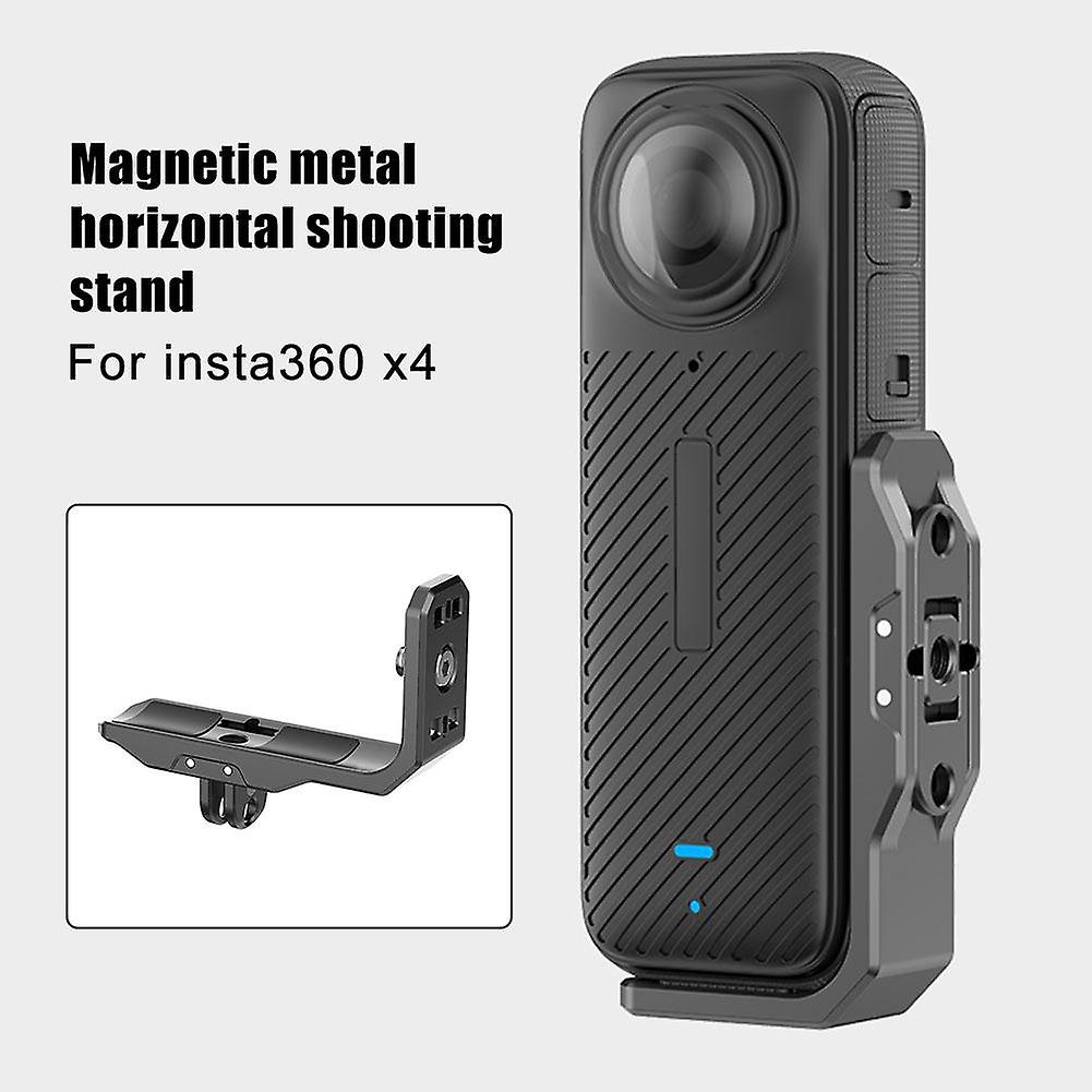 For Insta360 X4/X3 Metal Horizontal Shooting Stand