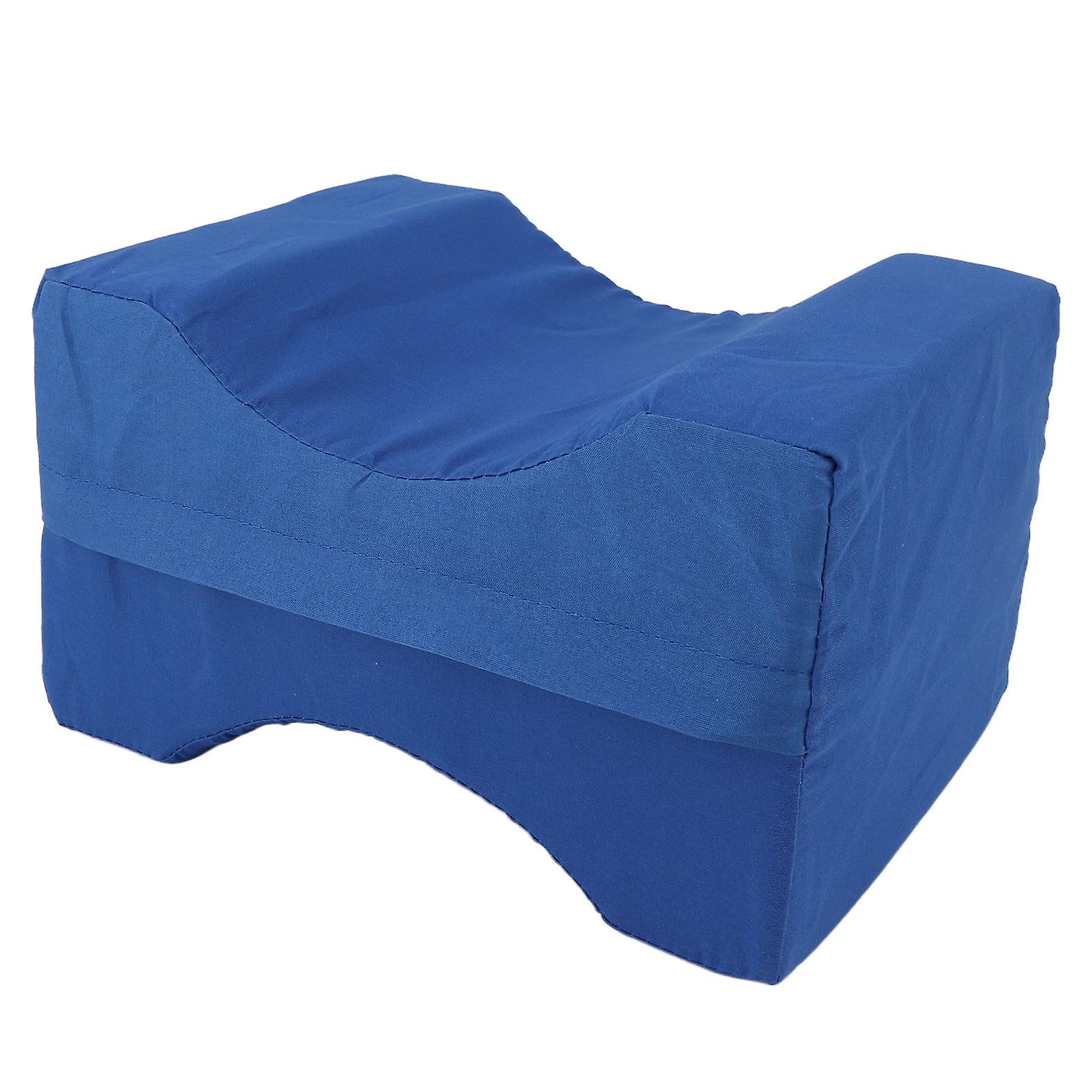 Knee Pillow for Side Sleepers, Sponge Leg Positioner Pillow with Removable Cover for Lower Back and Hip Joint Pain Relief