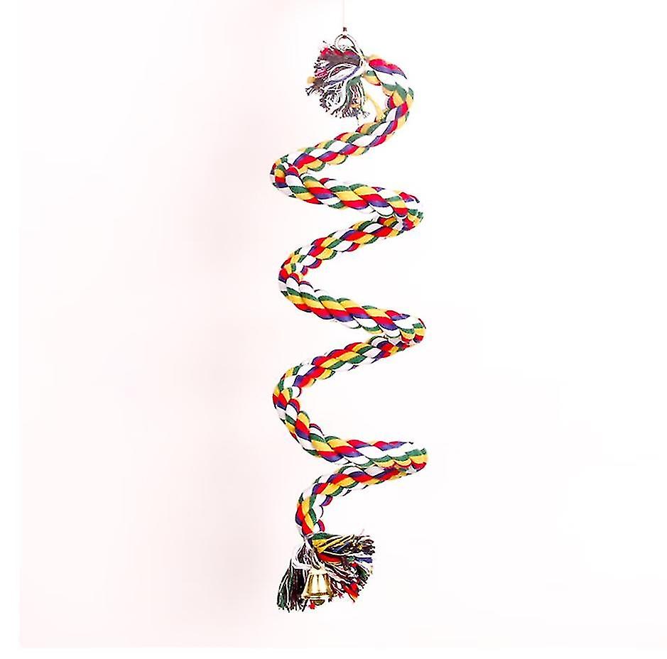 Bird toys, bird rope toy is suitable for small and medium-sized parrot birds, parrot chew toy has gr