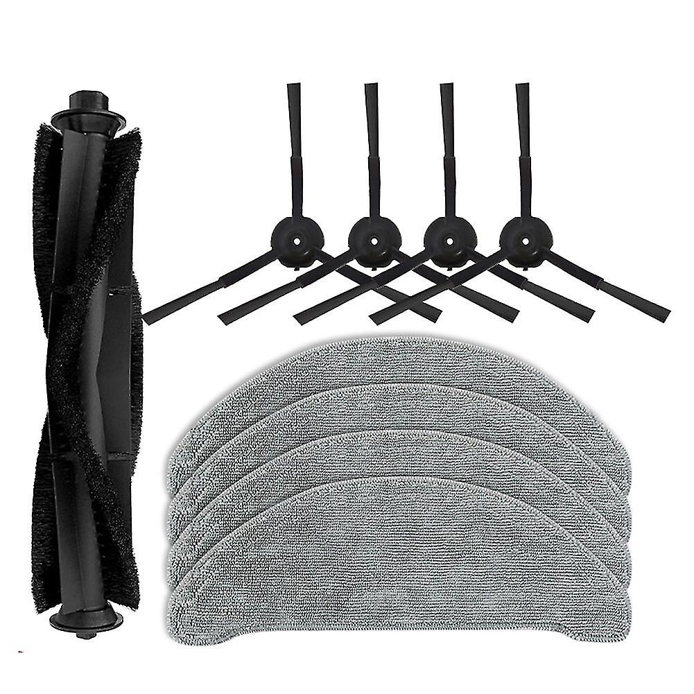 9pc For Roidmi Sweeping Robot Eve Plus Main Side Brush Cleaning Cloth