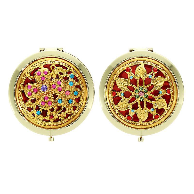 The New 2pcs Compact Mirror