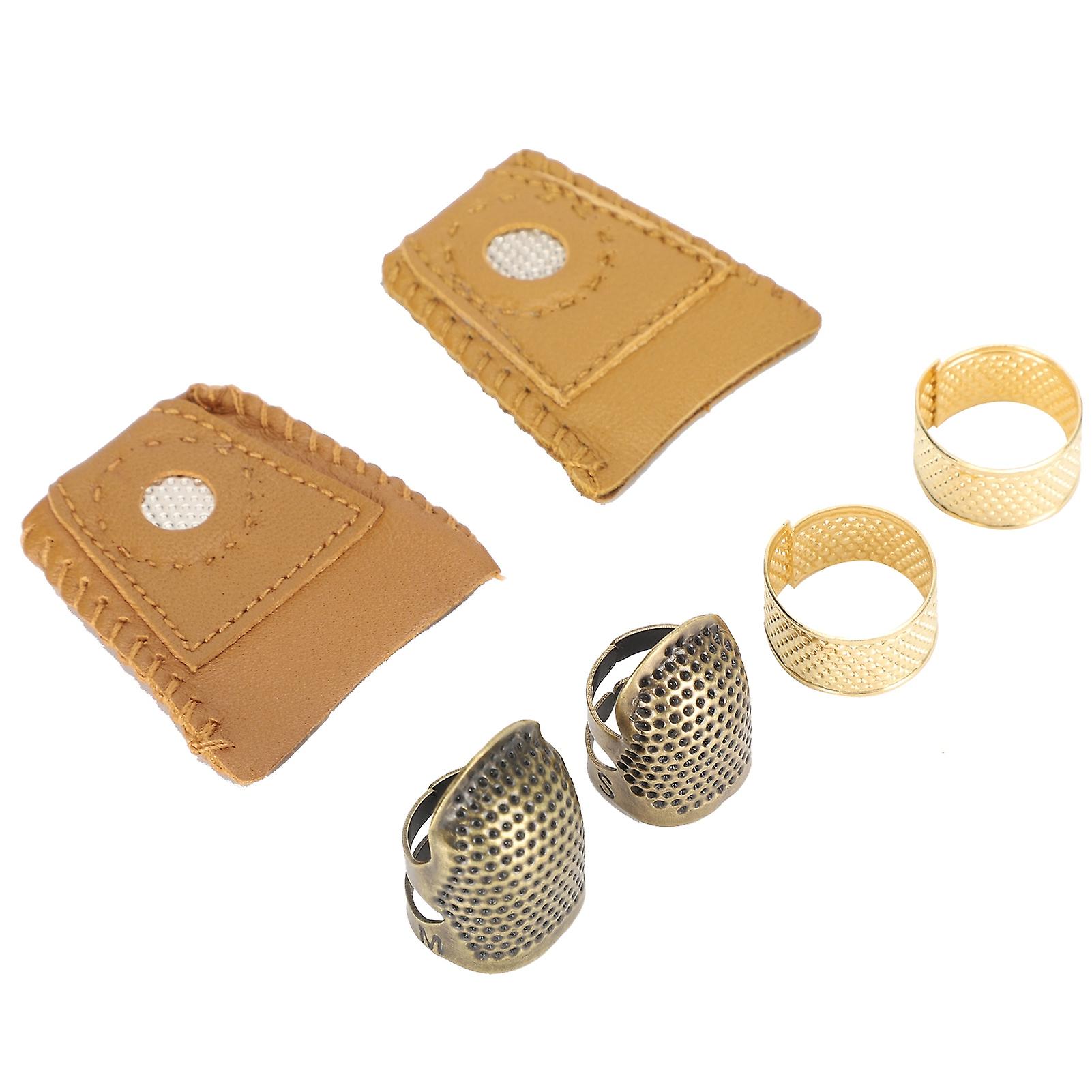 Thickening Fingertip Thimble Finger Protector for Sewing Embroidery Needlework (026)