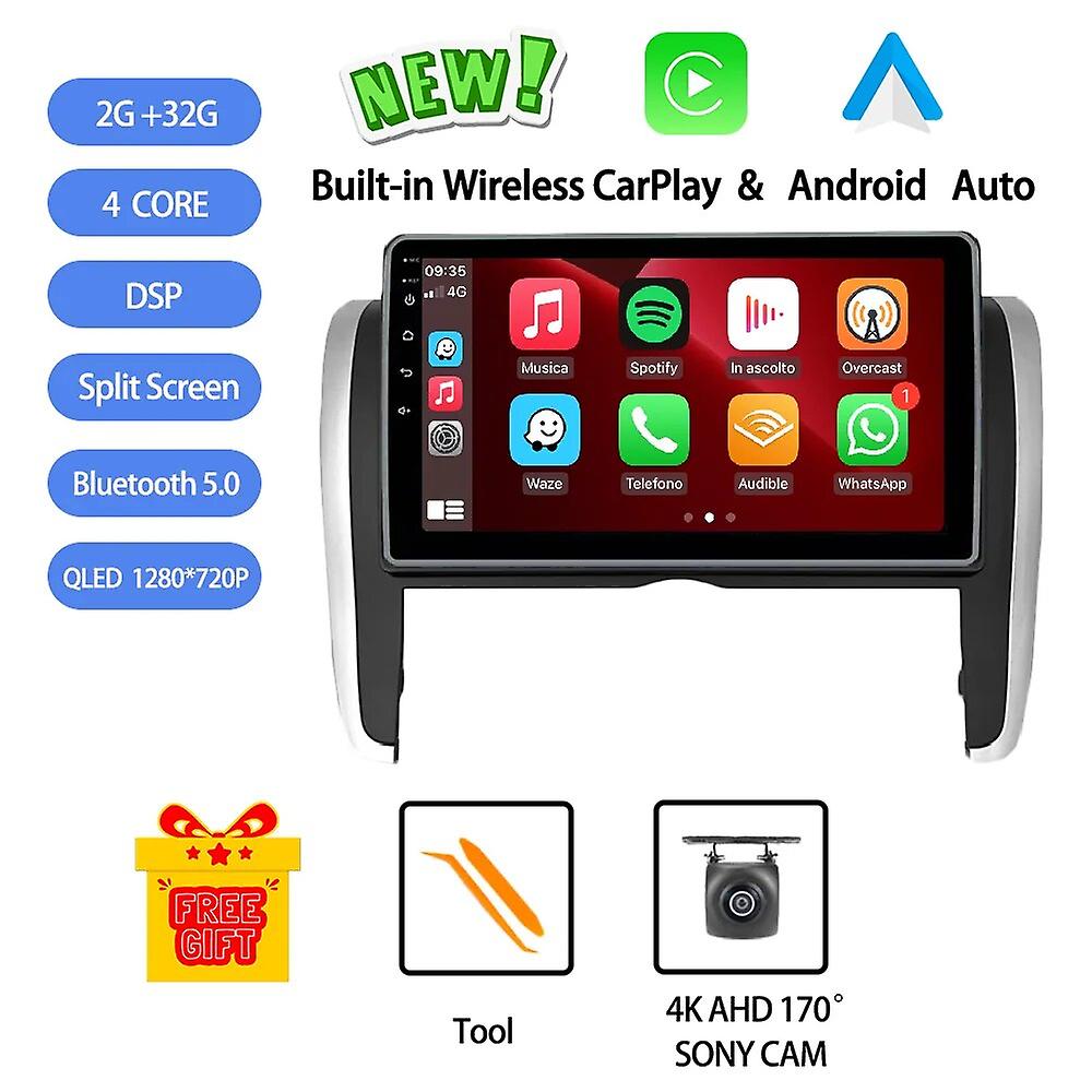 Android 13 For Toyota Allion 2007-2020 Car Radio Stereo Multimedia Video Player Navigation Gps Wireless Carplay Dsp Rds Qled