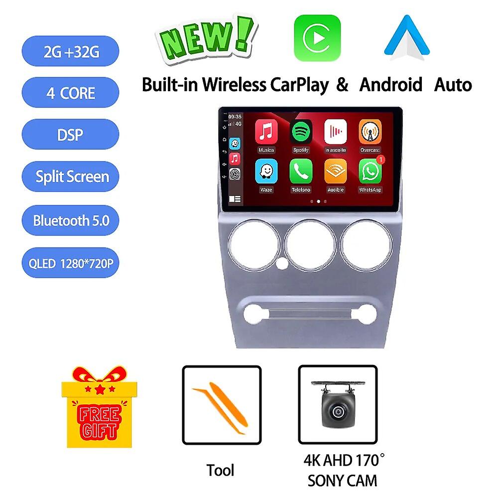 Android 13 Per Citroen C-elysee C Elysee 2008 - 2013 Autoradio Stereo Multimedia Video Player Navigazione Gps Wireless Carplay