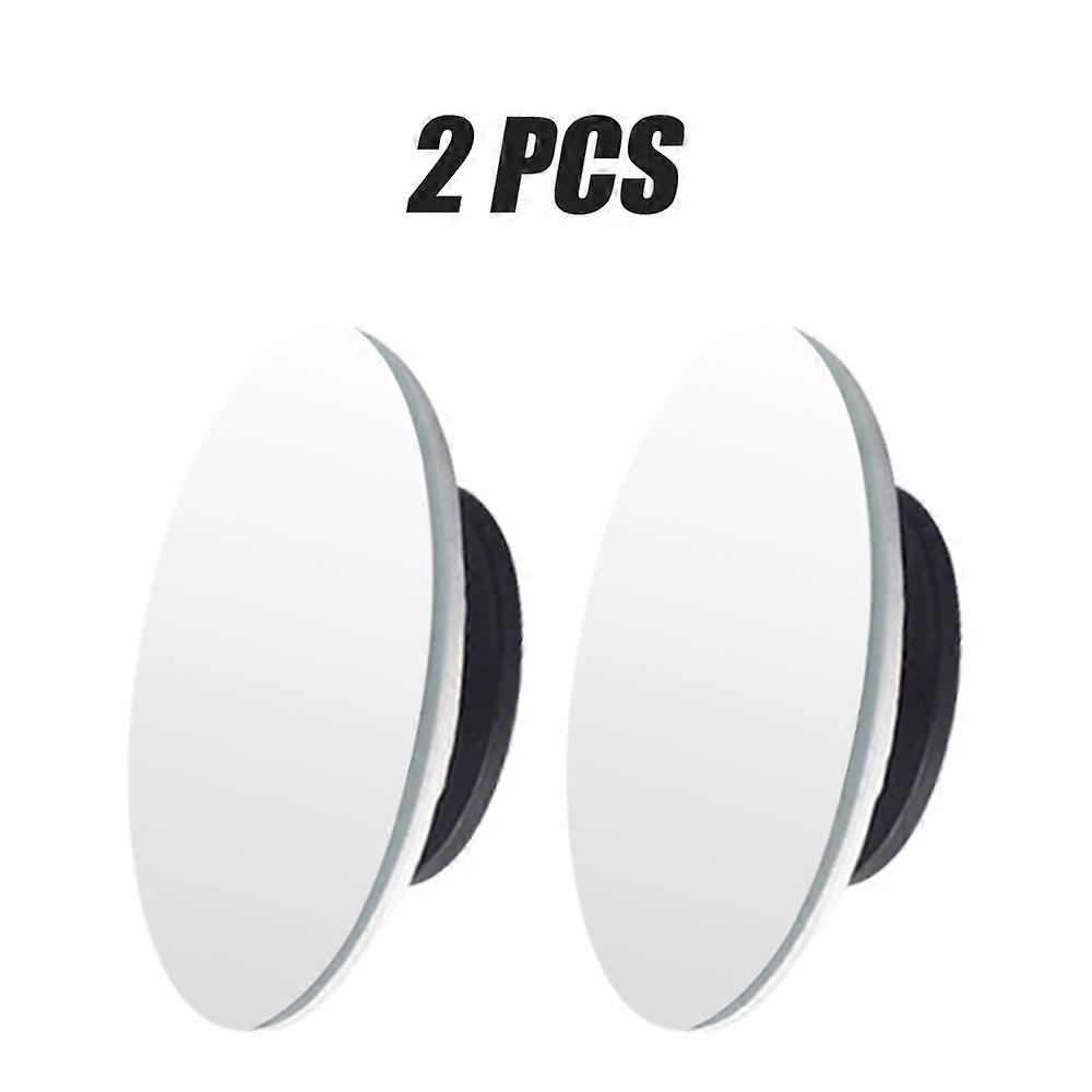 Blind Spot Mirrors Car Adjustable Wide Angle HD Glass Frameless Convex Rearview Mirror