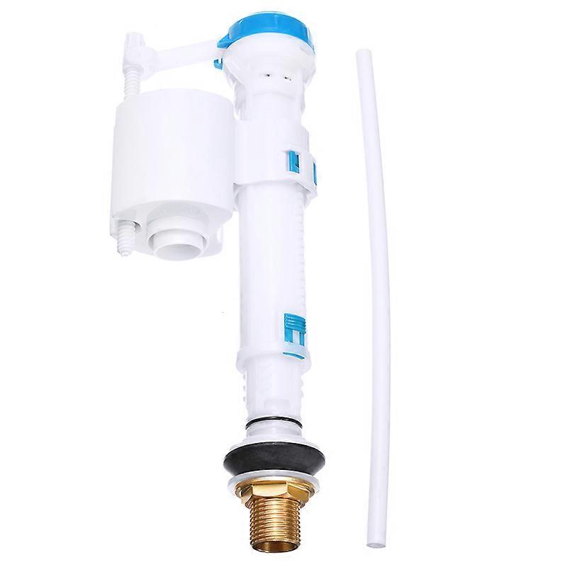 High Quality G1/2" Toilet Cistern Bottom Entry Inlet Fill Valve Brass Repair Parts Toilet Push Button Fill Valve Bathroom Tools