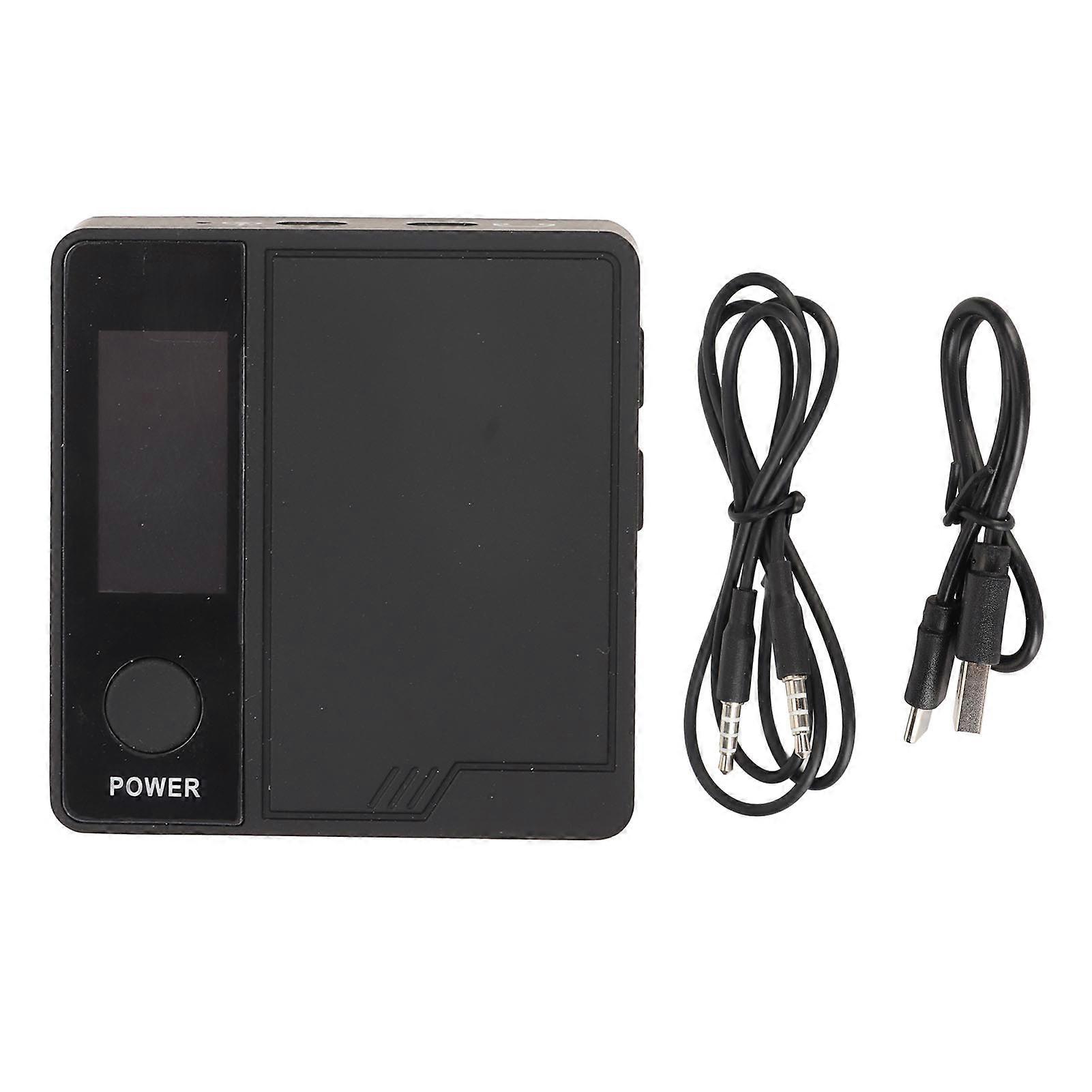 Mini changeur de voix, 11 effets sonores, microphone intégré, écran couleur, carte son portable pour Android et iOS