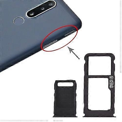 Sim Card Tray + Sim Card Tray + Micro Sd Card Tray For Motorola One (p30 Play) Xt1941