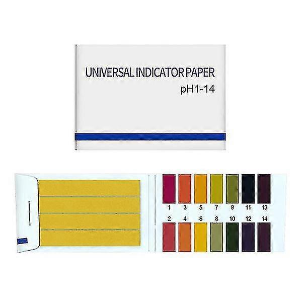 Litmus Paper For Ph Test (1-14) 80 Test Strips Multicolor Multicolor
