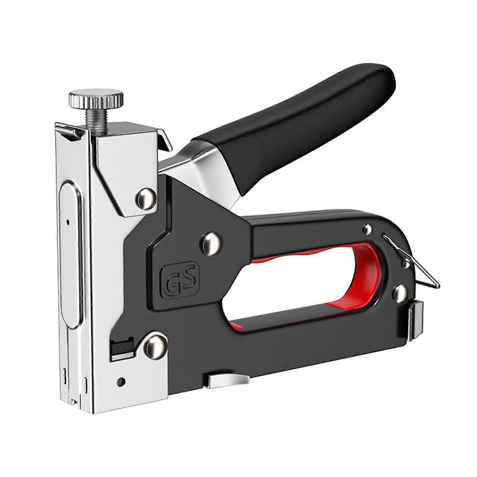 Manual Upholsterys Staple Machine Multifunctional 4 in 1 Portable Nailer Heavy Duty Comfort Grip Stapler