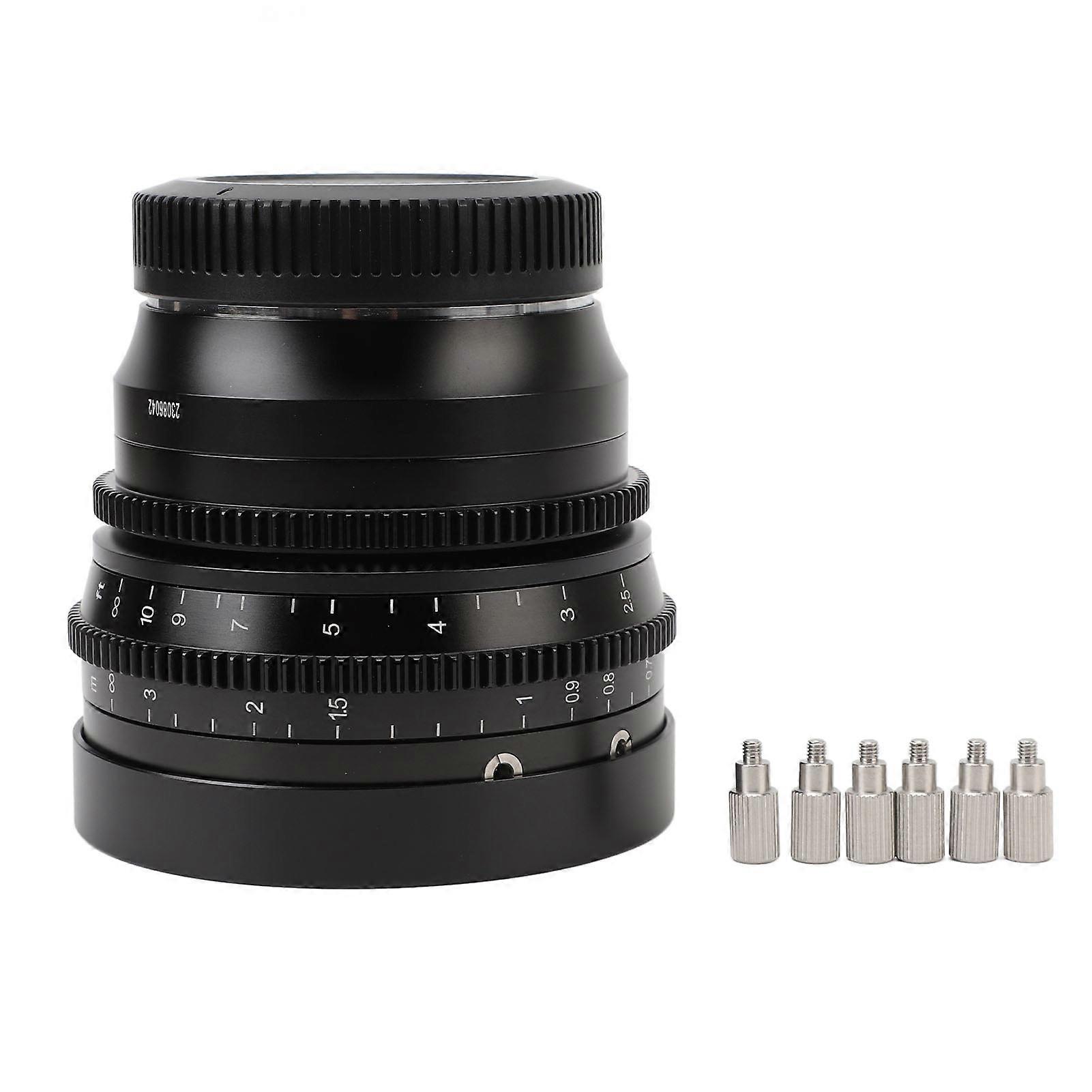14mm T2.9 Full Frame Cine Lens 114 Wide Angle 270 Focusing Stroke Manual Focus Cinema Lens For R Mount For R Rp R5 R6 Camera