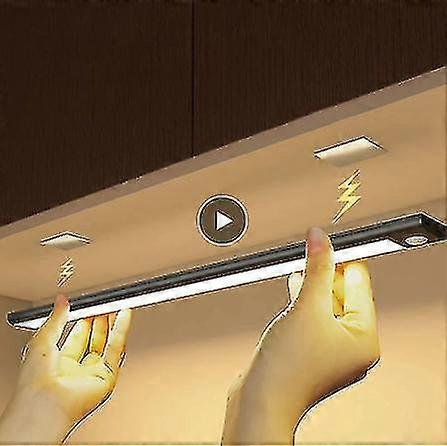 ナイトライトLEDライトキャビネットライトモーションセンサークローゼットライトキャビネットUSB充電式キッチン照明ランプTW