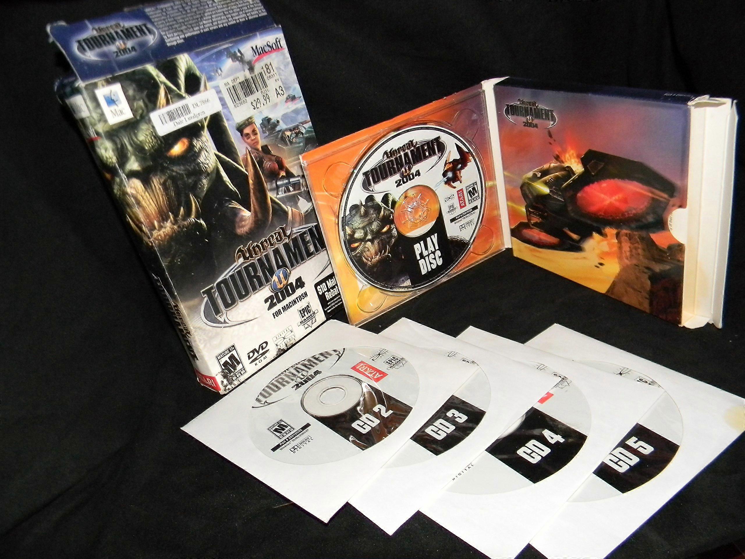 Unreal Tournament 2004 (Mac) - Mac - PAL - New & Sealed