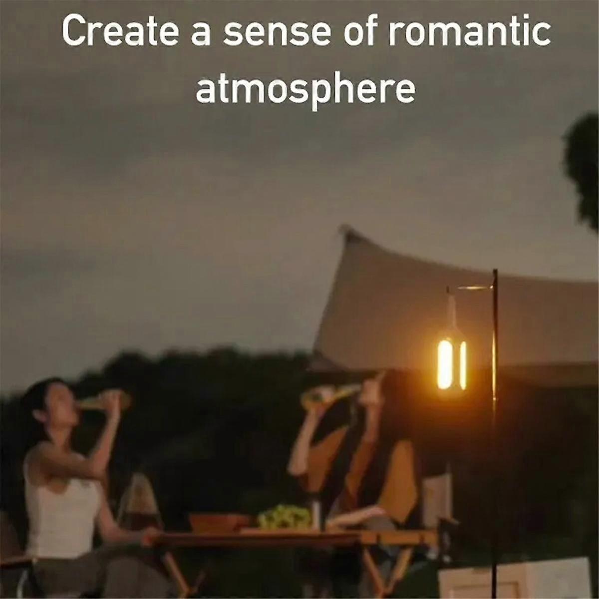 Outdoor Camping Light Folding Portable Rechargeable 10000MAh Hanging Tent Lamp Hanging Lantern LED