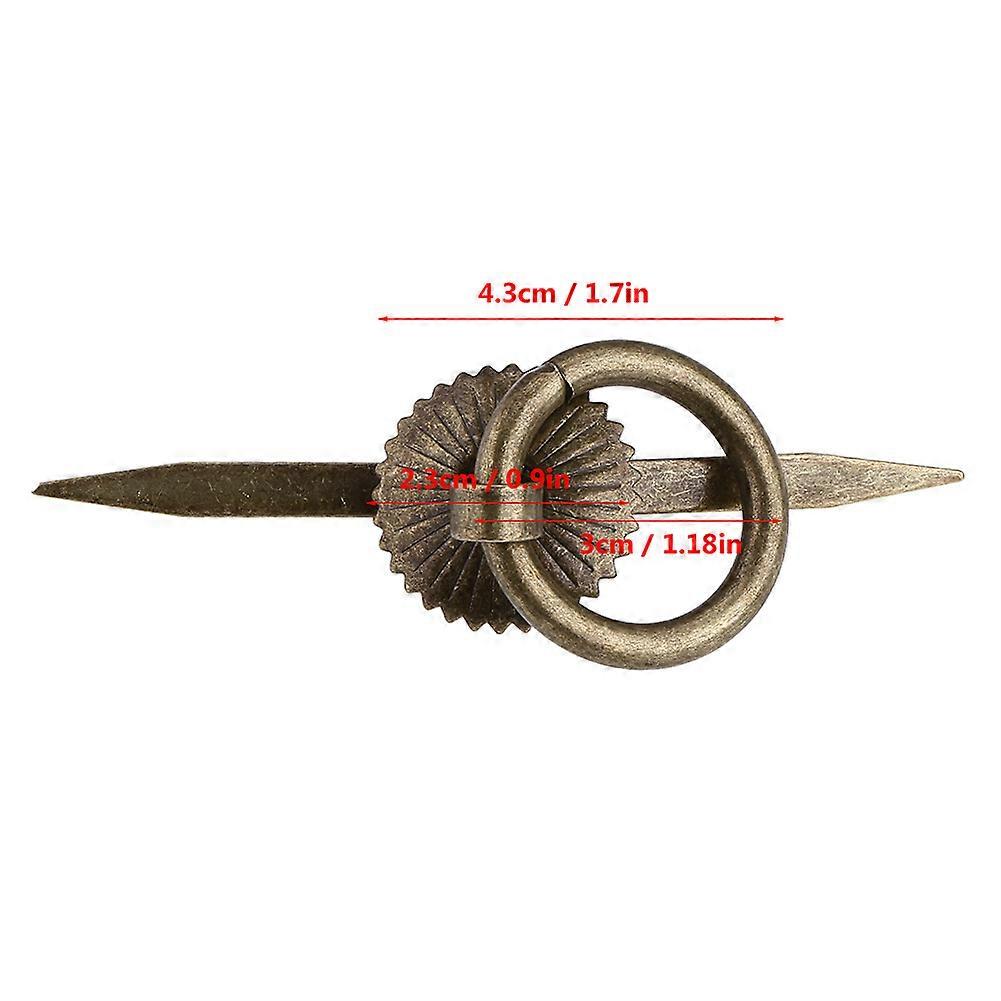 10個鉄製家具ハンドル引き出しキャビネット木箱ドアプルハードウェア家の装飾