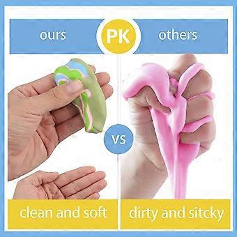 Kit Slime Soffice 12 Pezzi: Fluffy, Cloud E Clear Slime Per Bambini. 60 Ml Per Vasetto, 720 Ml Totali. Gioco Creativo Antistress, Non Appiccicoso. Regalo Di Compleanno Per Ragazze E Ragazzi. - 4
