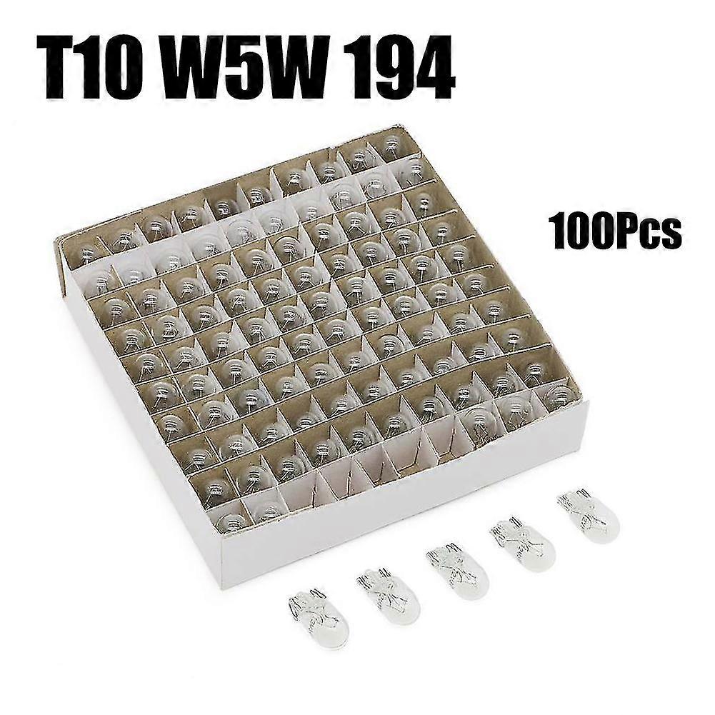 100Pcs/pack 12V 5W γυάλινος λαμπτήρας ταμπλό πίνακας οργάνων Λαμπτήρες φρένων Προβολείς Φώτα λαμπτήρων Φώτα αυτοκινήτου-Yvan