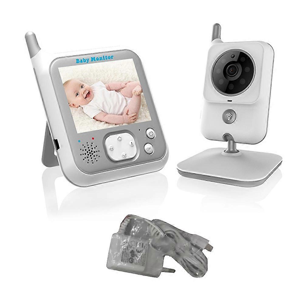 Baby Monitor 3.2 Inch Wireless Security Camera Auto Night Vision Intercom Temperature Monitoring Ca
