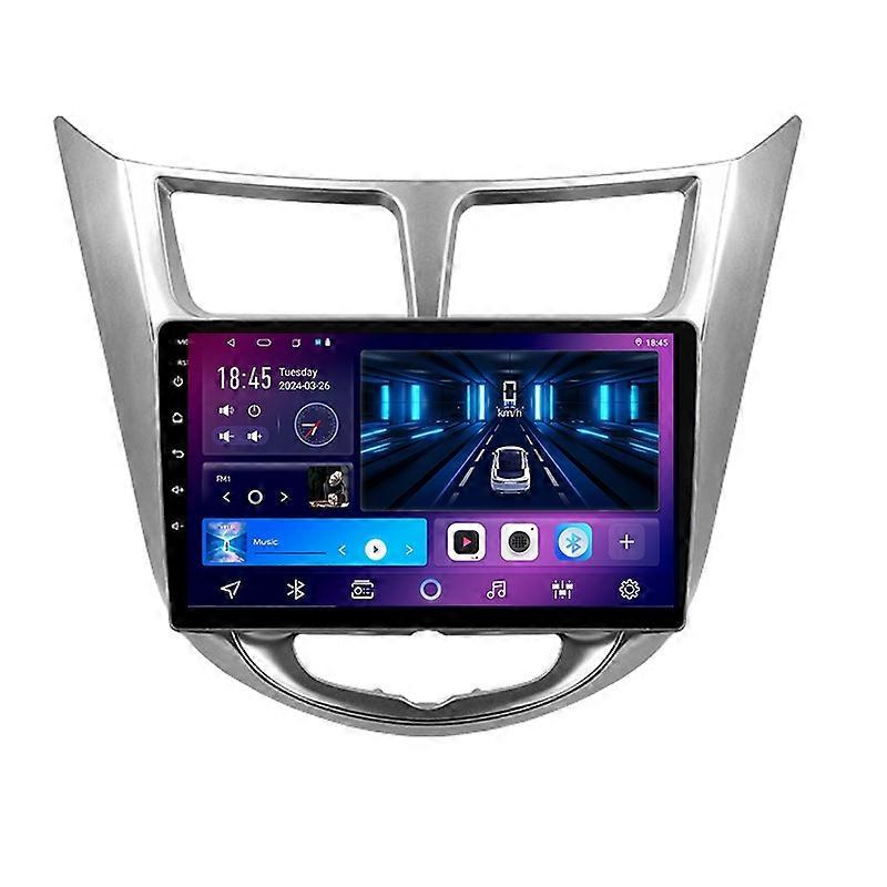 Car Radio Multimedia For Hyundai Solaris Verna Accent 1 2010-2016 Player WIFI Navigation GPS