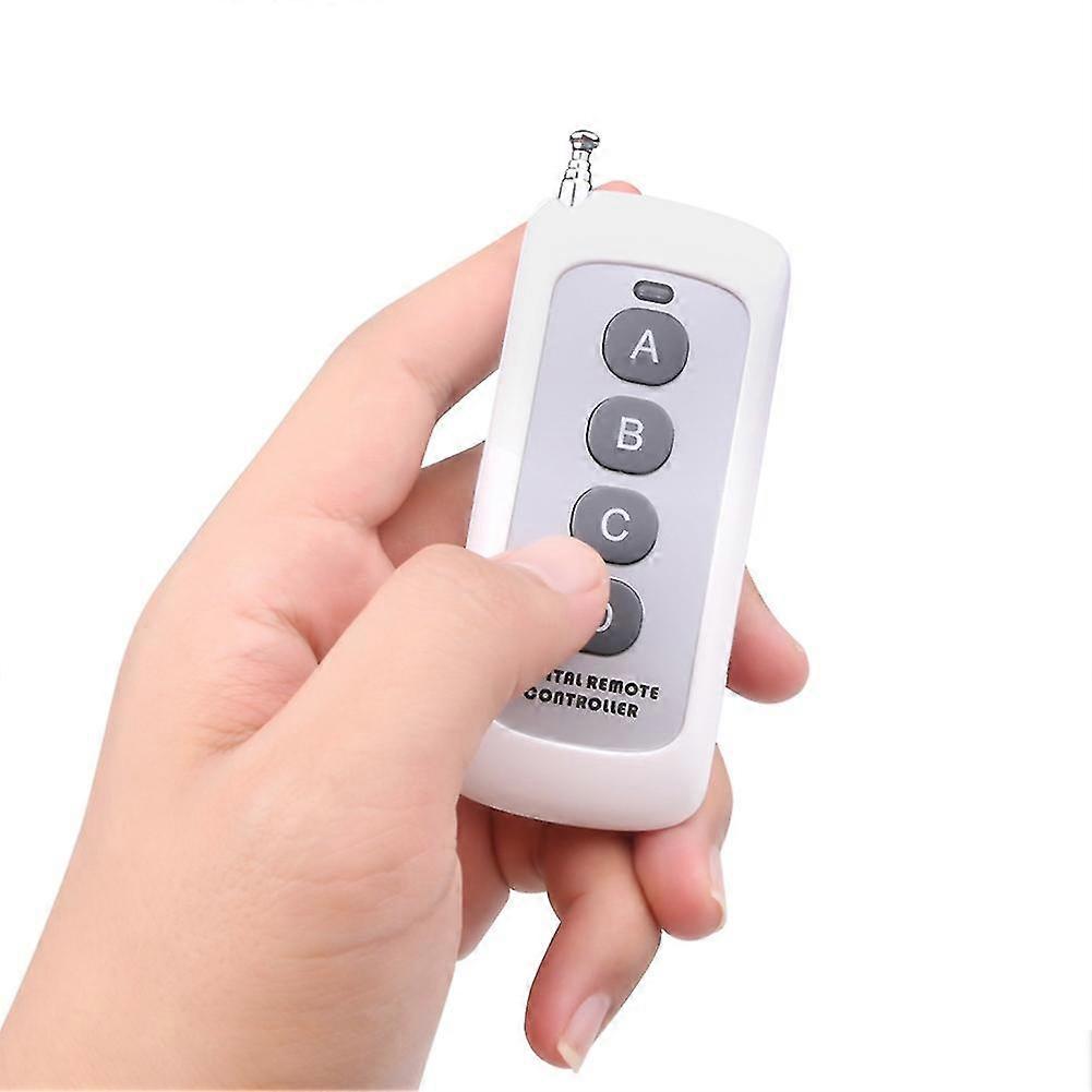 4 Buttons 433MHz 1000m Long Range Wireless Remote Control Switch ...