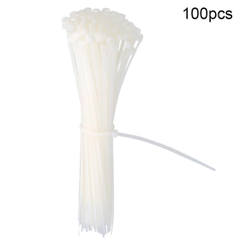100PCSSET Zip Ties Wire Power Cable Label Mark Tag Nylon Self-Locking Tie Network Cable Marker Cord Strap