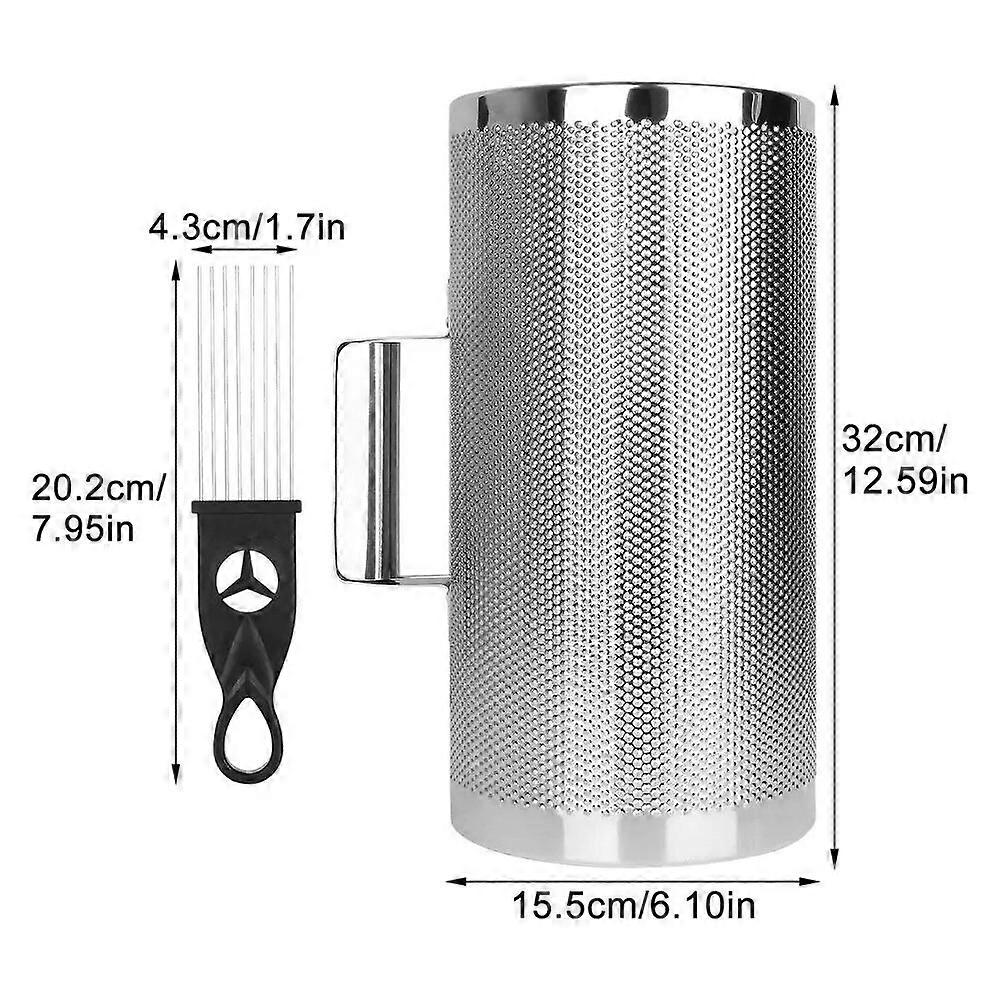 Guiro Instrument Stainless Steel Guiro Instrument Set With Scraper Musical Training Toys With Ergonomic Handle For Live