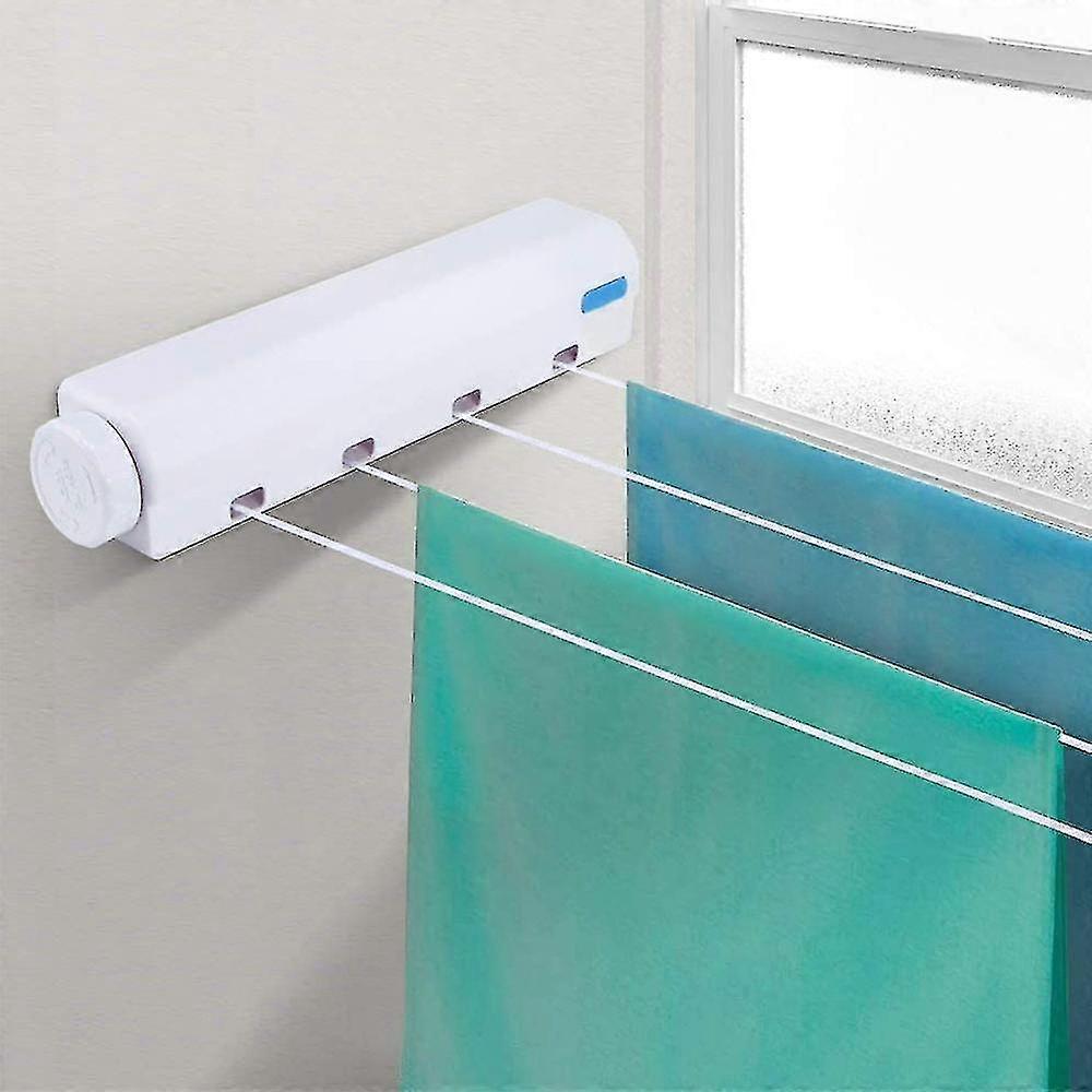 Spring Automatic Retractable Clothesline Drying Rack
