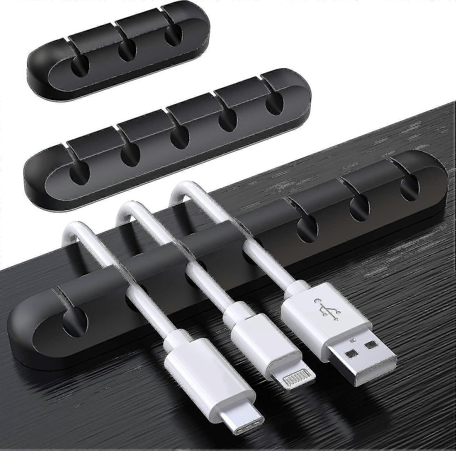 Cable Clips, 3 Packs Cord Management Organizer