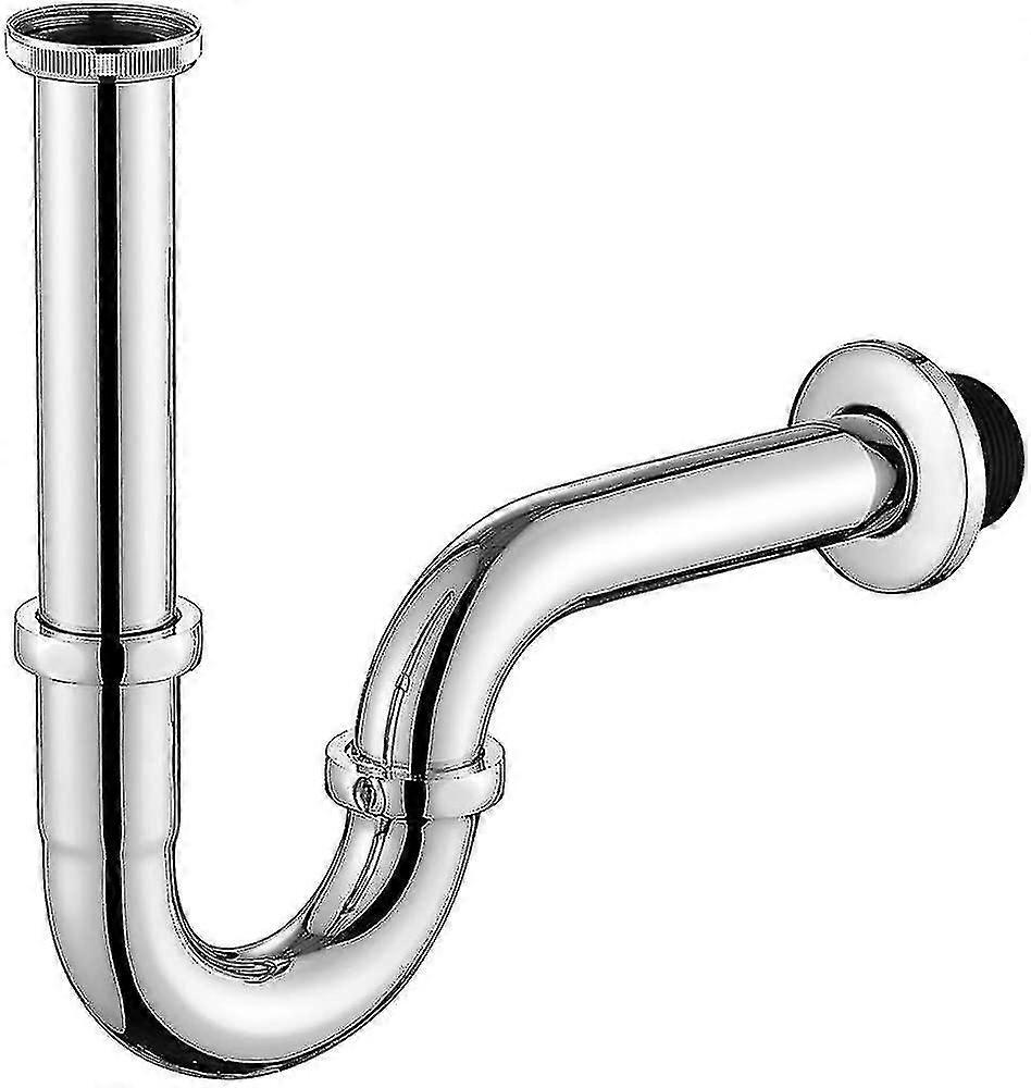 Siphon Stainless Steel Tubular Siphon For Wash Basins, Drain Set Siphons 1-1 / 4