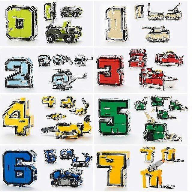 Digital Transformation Robot Toys, Transformers Toys, Robot Toy Collection Army, Role-playing Toys, Educational Toys