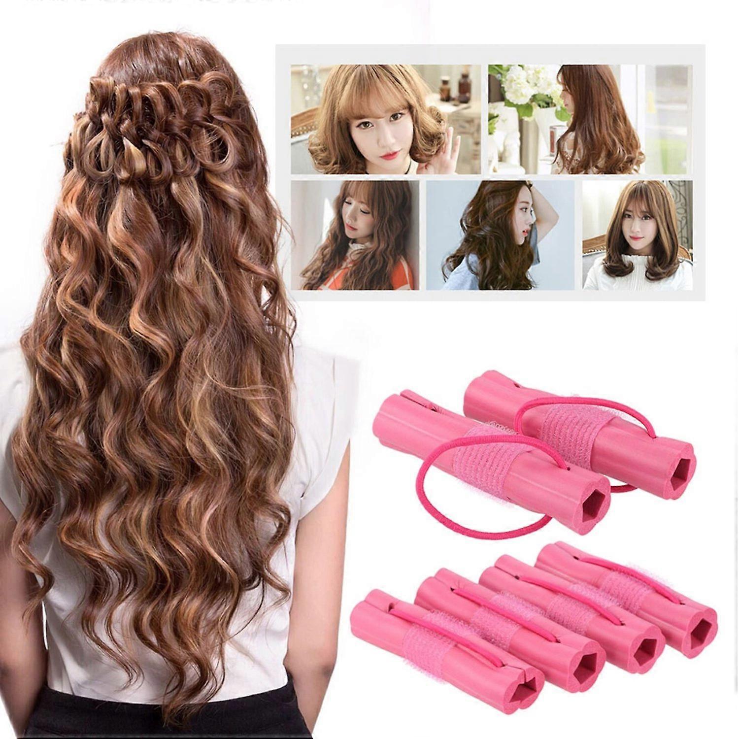 6pcs /Set Sleeping Soft Sponge Hair Curlers