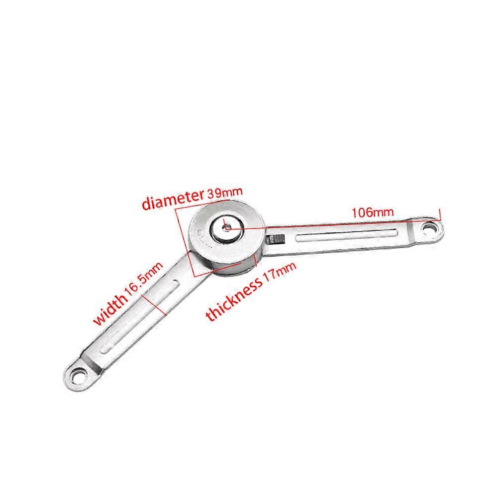 Heavy Duty Lid Support Hinges Soft Close Folding Lid Stay Hinge Keep Lid Hinge Open For Cabinet