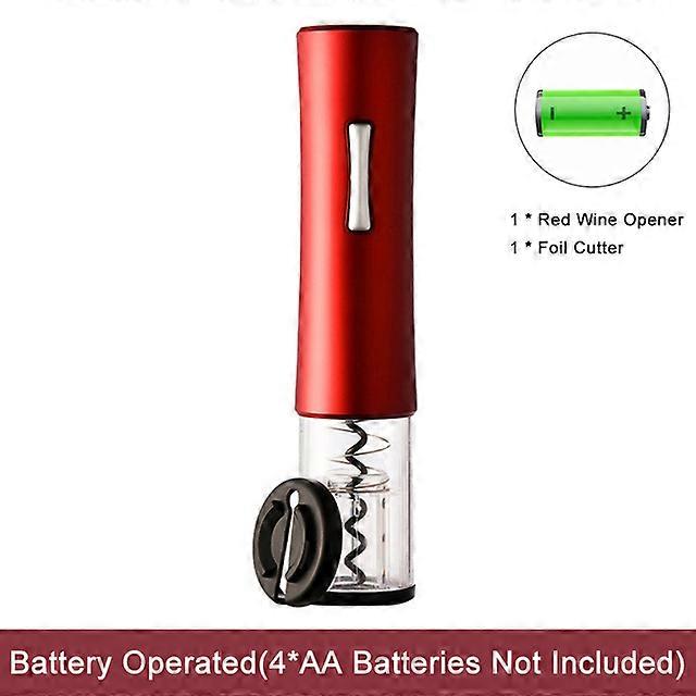 JWL Wine Corkscrew Cordless Corkscrew Wine Opener Automatic Foil Cutter Electric Wine Bottle Openers Portable