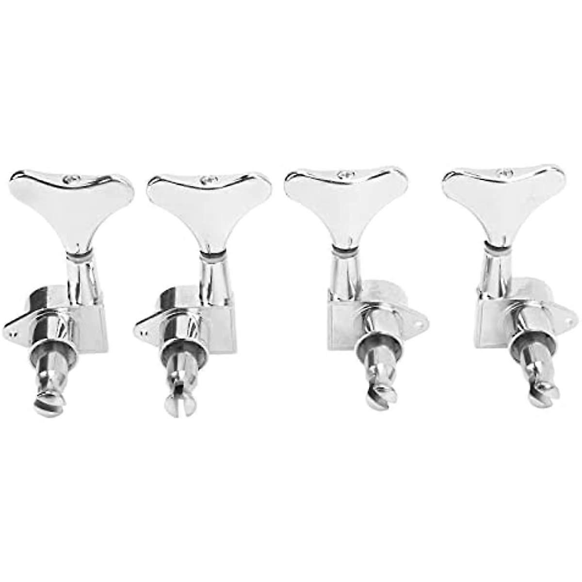 4Pcs 2R2L Electric Bass String Tuning Pegs Machine Head Set for Electric Bass Performance Accessory
