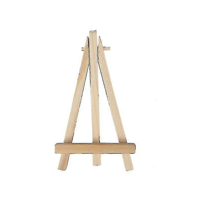 Desktop Easel Flat Lazy Stand, Wooden Folding Mini Easel Tripod