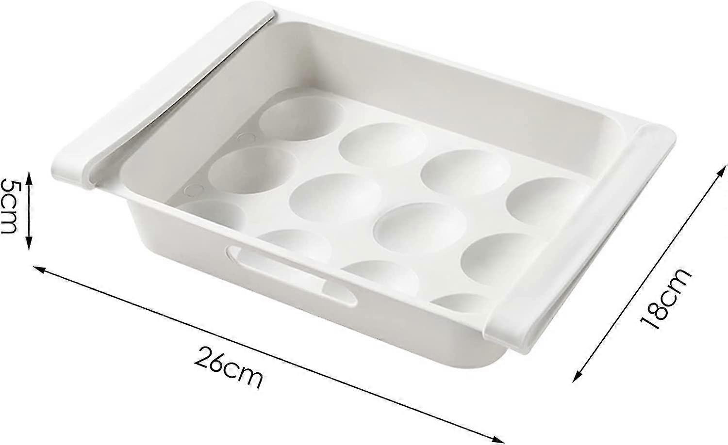 2 Pack Fridge Drawer Organizer