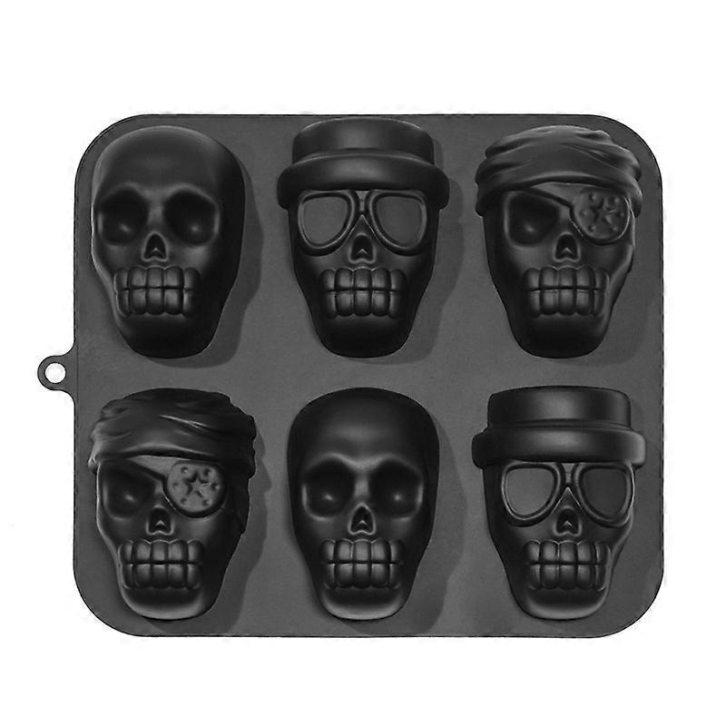 Skull Cake Pan Silicone  Cakelet Mold