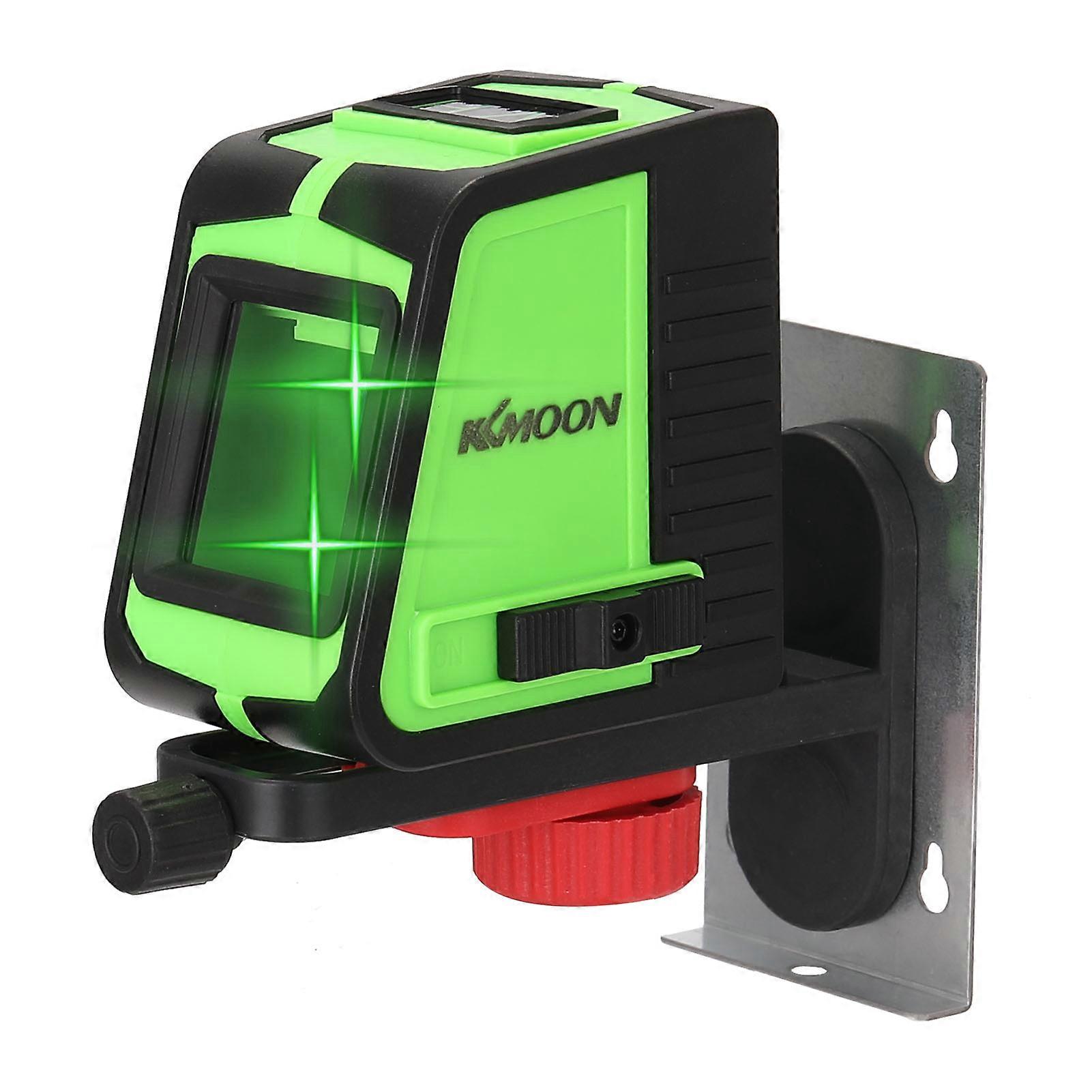 2 Lines Laser Level Large Window Leveling Tool with Sound Alarm Function Multifunctional Laser Level Green Laser Beam Line