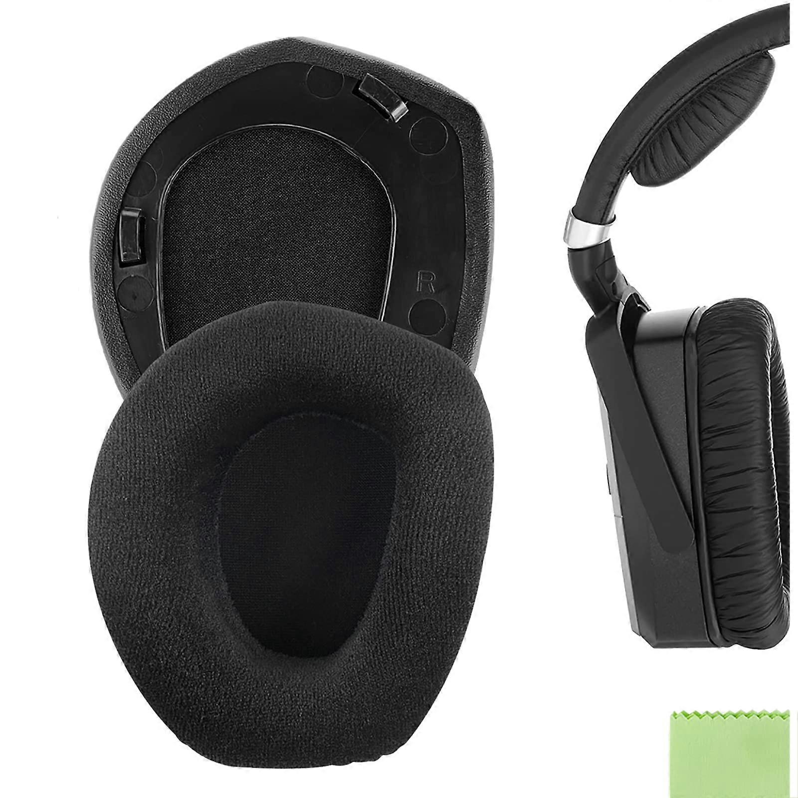 Comfort Velours Ersatz-Ohrpolster für Sennheiser RS165, RS175, HDR165, HDR175, RS185, HDR185, RS195