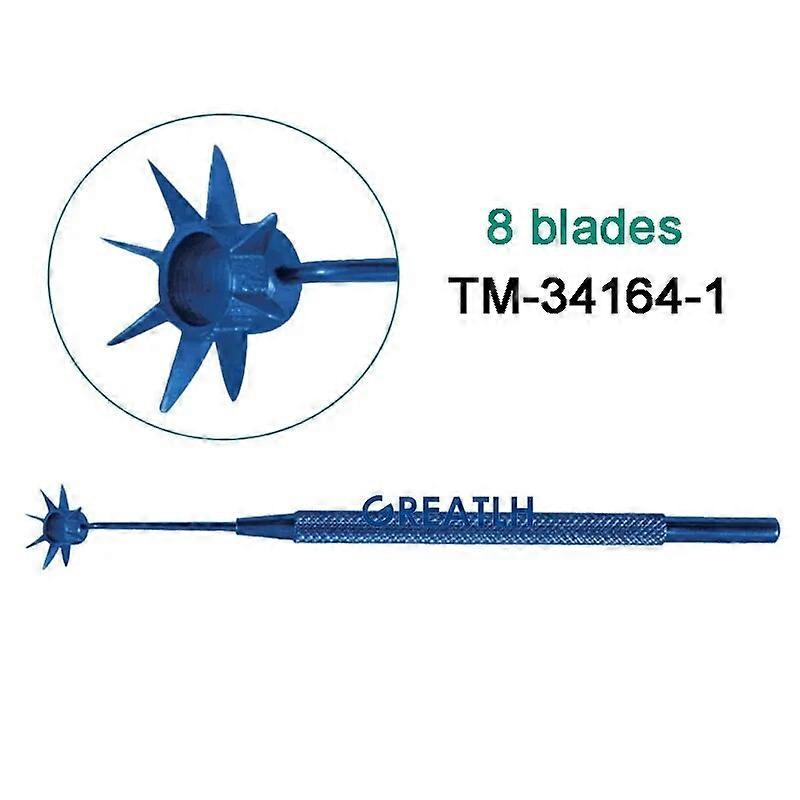 Titanium alloy ruler for ophthalmic surgery