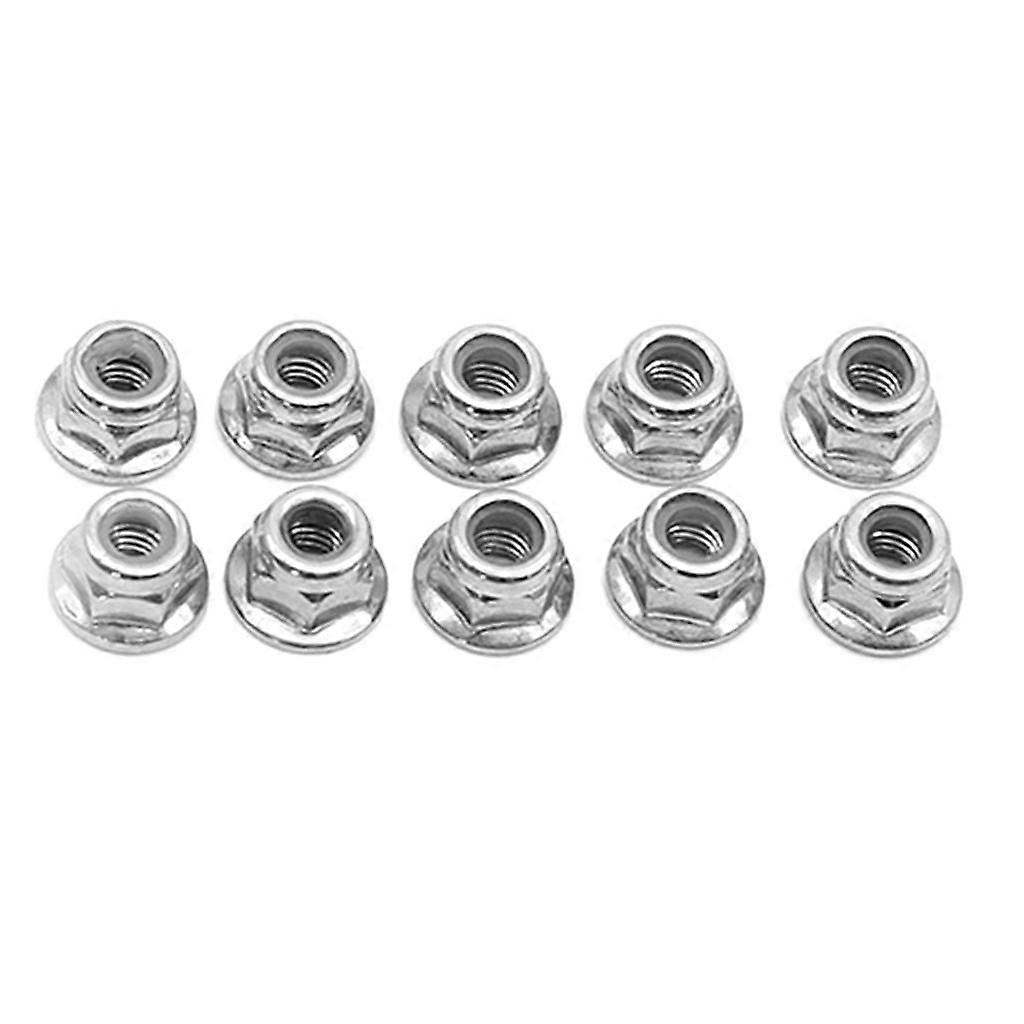 2X 8pcs 12428-0119  Self-Locking Hex Nuts Lock Nuts