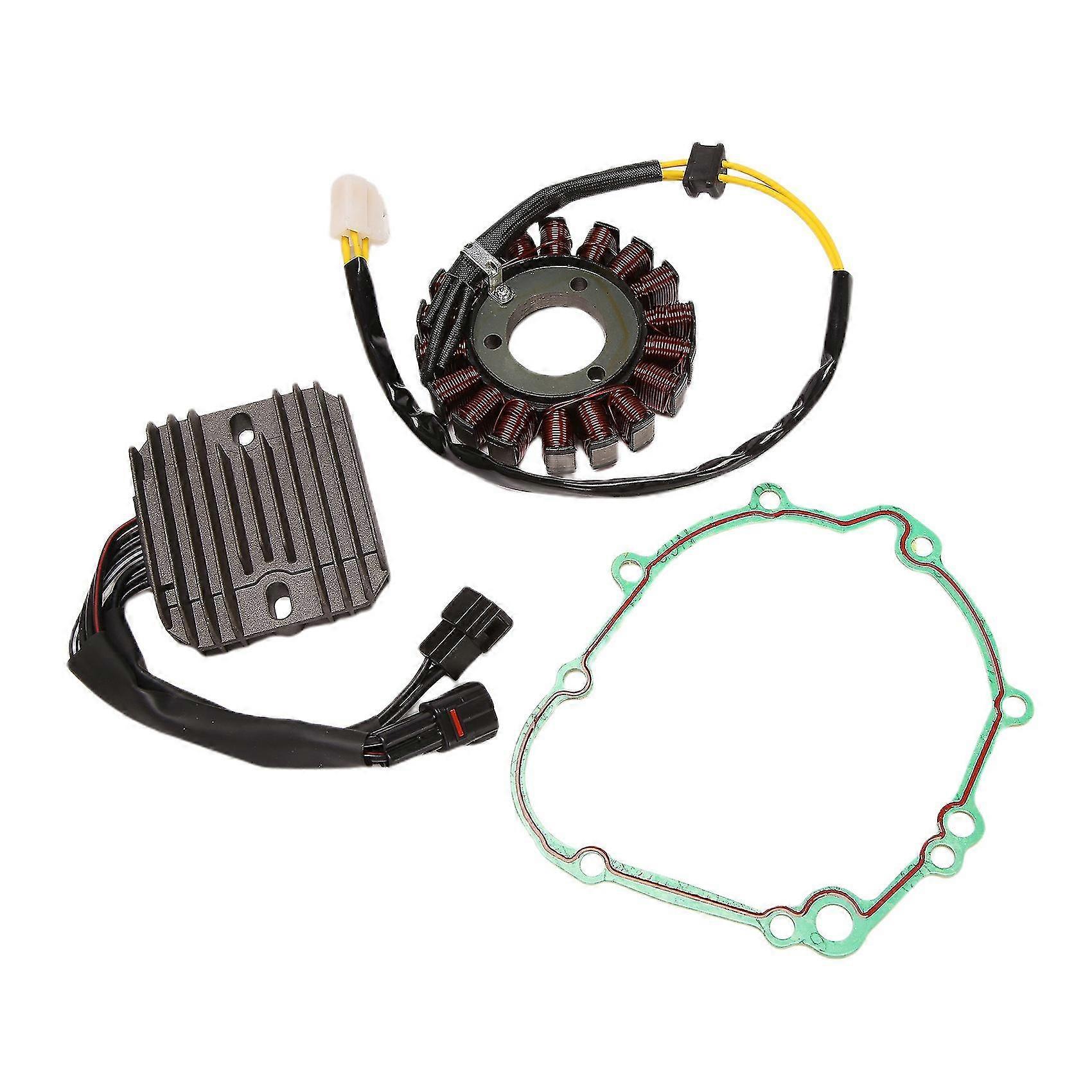 Stator Coil & Regulator Rectifier + Gasket for 2006-2010 GSXR 600 GSX-R 600