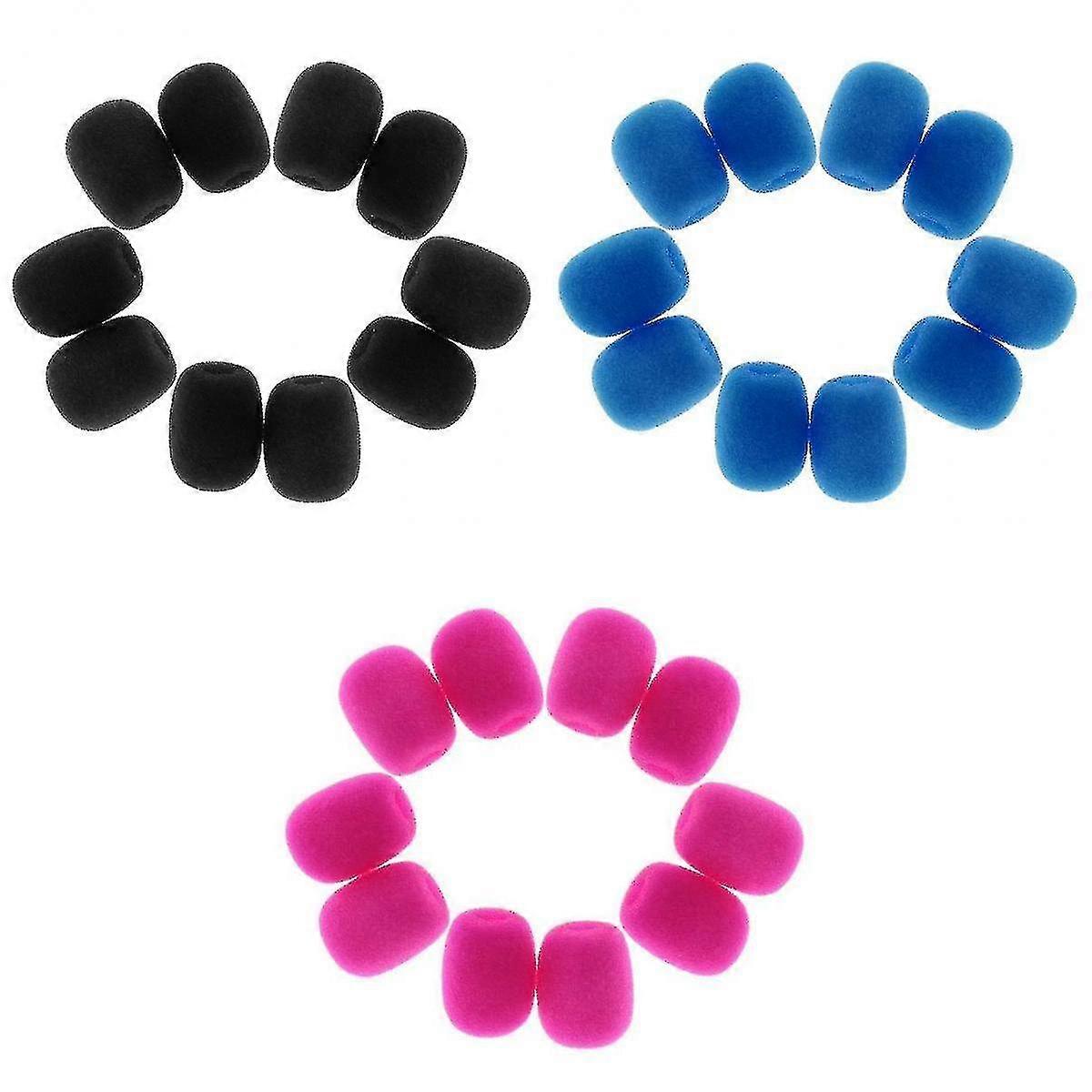 Practical Studio Microphone Anti Noise Sponge Wind Shield Mic Accessory Rose Red Black Blue
