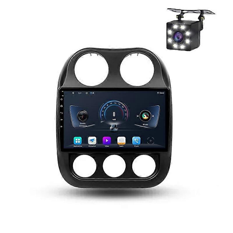 Android Car Radio For Jeep Compass 1 MK 2009 - 2015 Multimedia Player Stereo