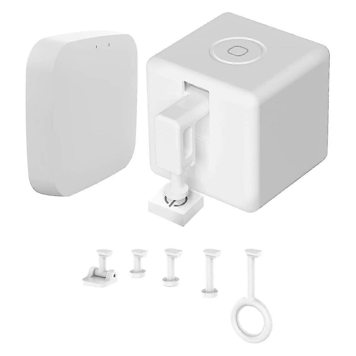 Fingerbot-Tastendrücker & Tuya Bluetooth-Hub & Zubehör-Kit, Upgrade mit Touch-Steuerung, Arbeitswitz