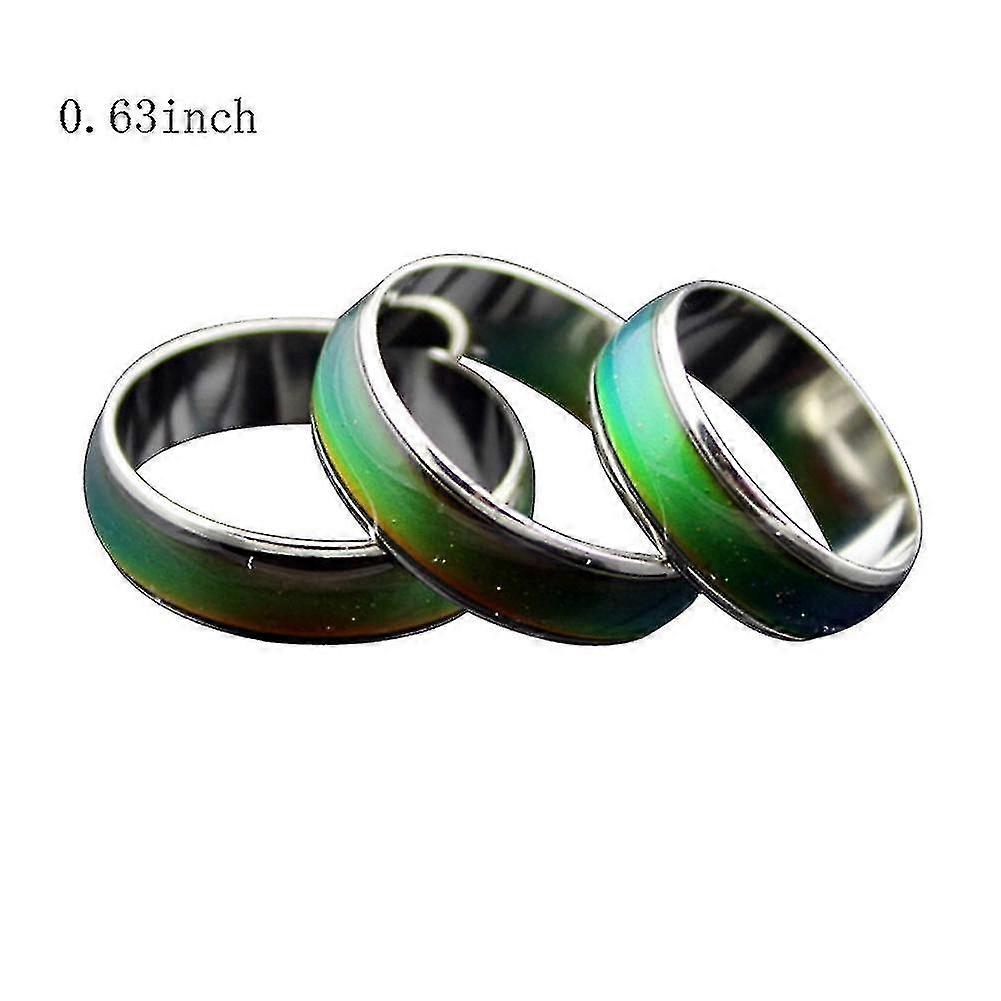 Fine Jewelry Mood Ring Color Change Emotion Feeling Mood Ring Changeable Band Temperature Ring