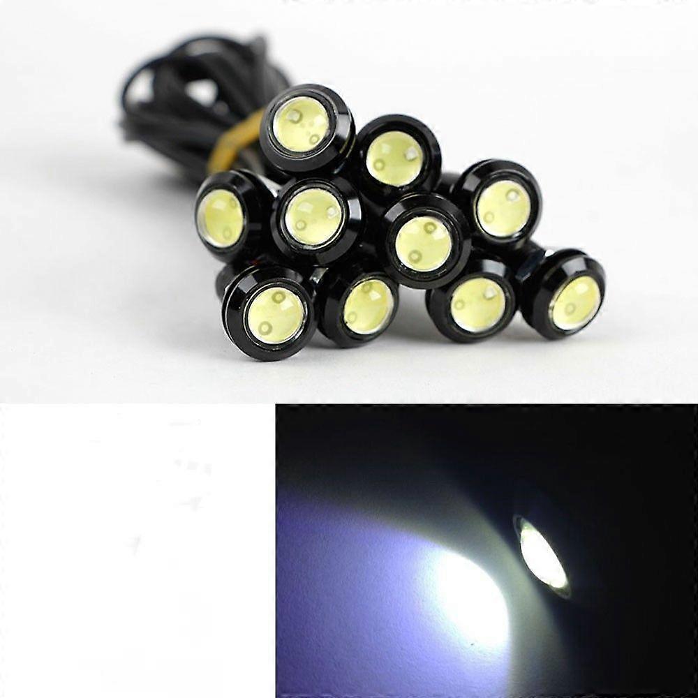10pcs 12V LED Eagle Eye DRL 18mm High Power SMD Daytime Running car light Fog Bulb Reverse Backup Parking Turn Signal Lamp Hot