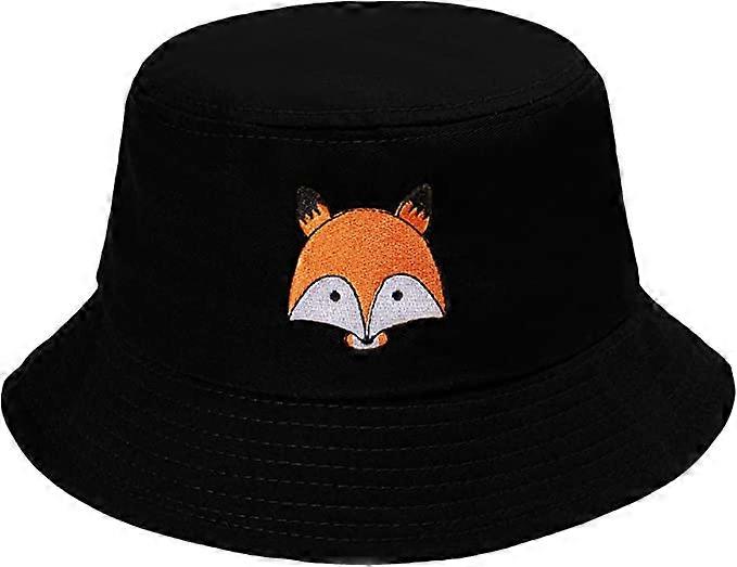 Bucket Hat mit Fox Embroidered Unisex