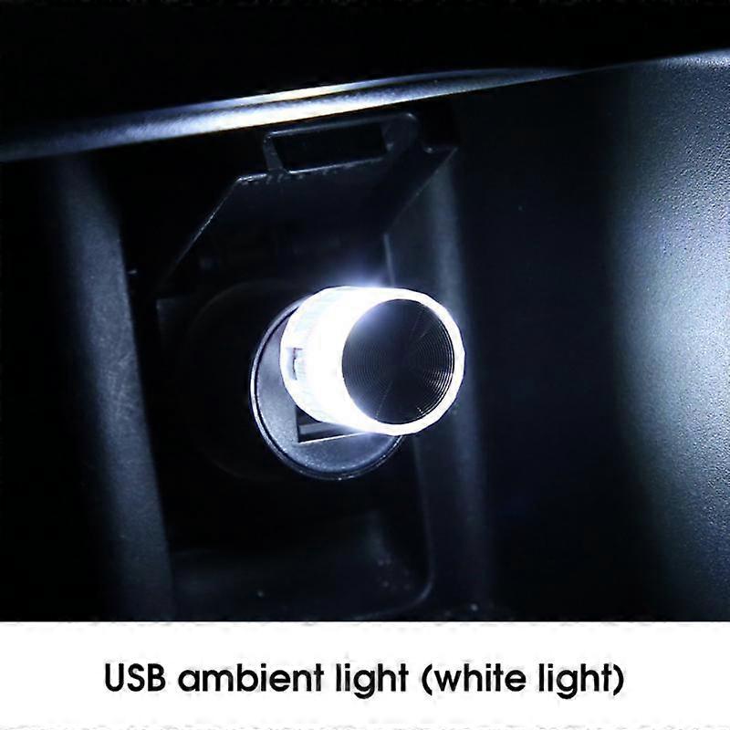 Mini USB LED Ambient Light Decorative Atmosphere Lamps For Interior Environment Auto PC Computer Portable Light Plug Play